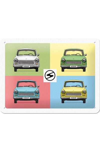 Nostalgic Art Placa metalica 15x20 Trabant - Pop Art
