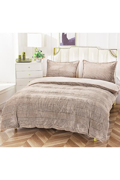 CHIRASO Lenjerie Cocolino Pufos Cearceaf clasic 210x230cm, Husă pilotă 200x230cm, 2 Fețe Pernă 50x70