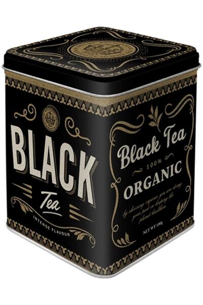 Nostalgic Art Black Tea metal tea box