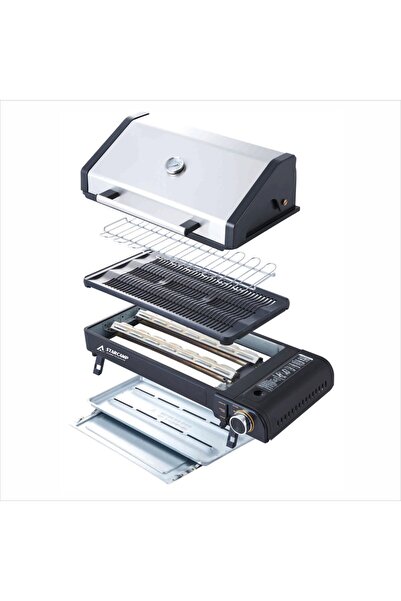 DLC Portable gas grill – your travel companion for delicious cooking anywhere!