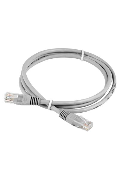 OEM Patchcord UTP CAT6 CCA 8×0.5mm, 10 m, 6 mm diameter, gray