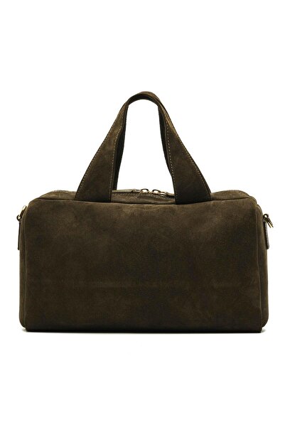 Sofia Baldi Holda Khaki Suede Women's Bag
