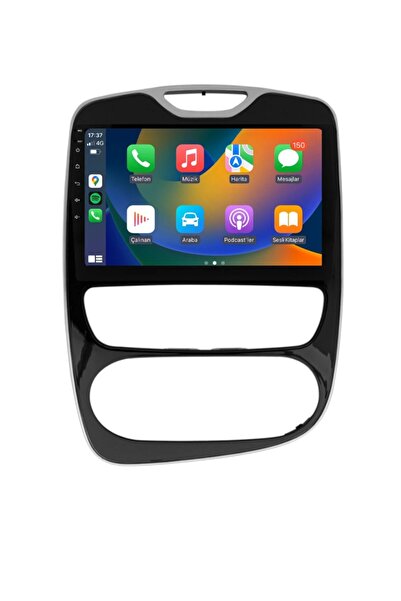 Naviactgo RENAULT CLİO 4 (2012-2015) UYUMLU 10İNÇ 2GB RAM 32GB HAFIZA QLED EK...