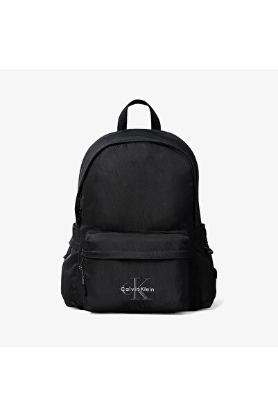 Calvin Klein Bold Round Erkek Siyah Sırt Çantası