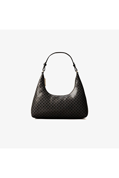 Calvin Klein Emblem Kadın Siyah Omuz Çantası