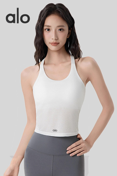 Alo vest top is used for sports, leisure, fitness and running.