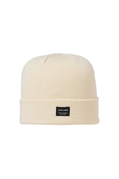 Jack & Jones Men's Cream Beret (12092815-Anw)