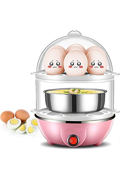 fulina Egg Boiler,Egg Cooker,Egg Steamer,Egg Cookers With Automatic Shut Off,Double-Layer Lazy Egg Boiler