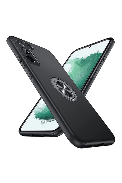 MobileSmart Husă pentru Samsung Galaxy S22, Protecție Militară, Inel Metalic ...