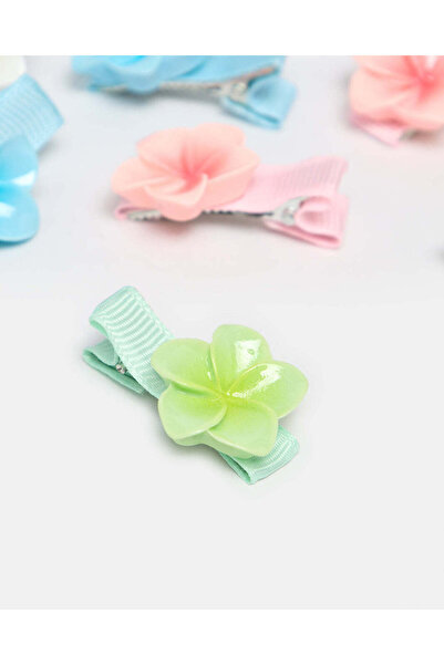 REDTAG Girls Assorted Embellished Hair Claw Set (14 Piece)