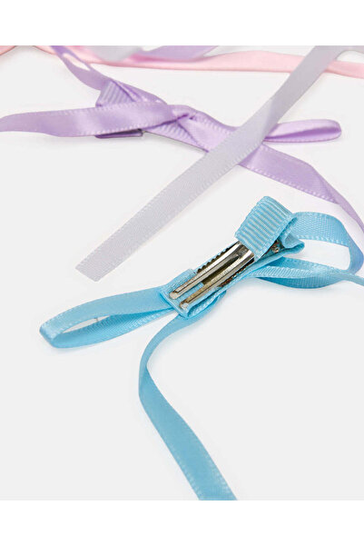 REDTAG Girls Assorted Embellished Hair Clips Set (Pack of 8)