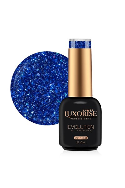 LUXORISE Evolution Semi-Permanent Nail Polish, Fairy Glow - Midnight Echo 10ml