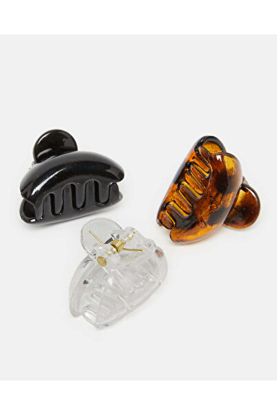 REDTAG Women Assorted Hair Jaw Clip Set (6 Piece)