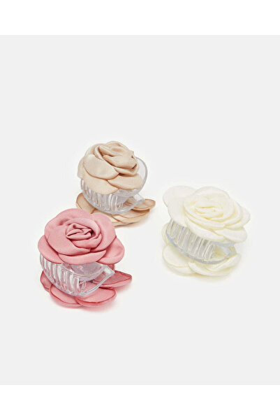 REDTAG Women Assorted Hair Claw Set (3 Piece)