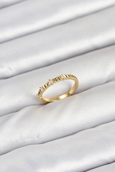 STİLLOVE خاتم نسائي من النحاس الذهبي مقطوع بالليزر