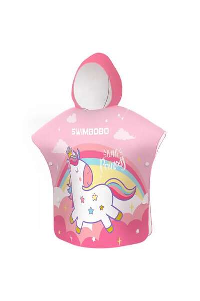 bebeLOGIC Microfiber beach poncho towel, super absorbent, children 5 - 12 yea...