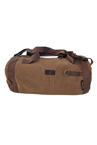 ORAMI Outdoor Travel Double Strap Canvas Duffel/Backpack - Cabin Approved