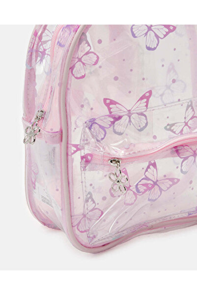 REDTAG Girls Pink Embellished Backpack