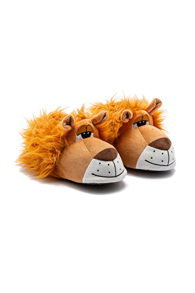 Twigy Ανδρικές παντόφλες Lion Animal Beige 41/46