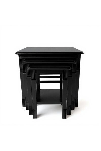 Nova Dizayn 4'LÜ KLASİK ZİGON SEHPA