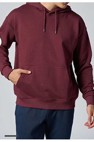 JSCO Men's Hooded Kangaroo Pocket Soft Cotton Three-Ply Fabric Top Quality Sweatshirt