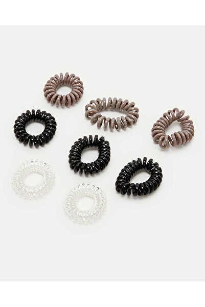 REDTAG Women Assorted Elastic Hair Band Set (Pack of 8)