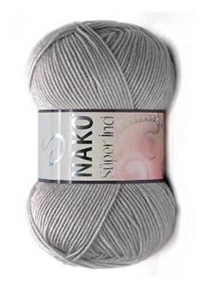 NAKO SUPER PEARL GRAY 1 PIECE COLOR: 11538