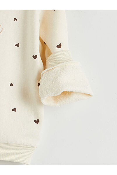 LC Waikiki Sparkling Choices from Shining Store | Crew Neck Girls' Sweatshirt and Sweatpants