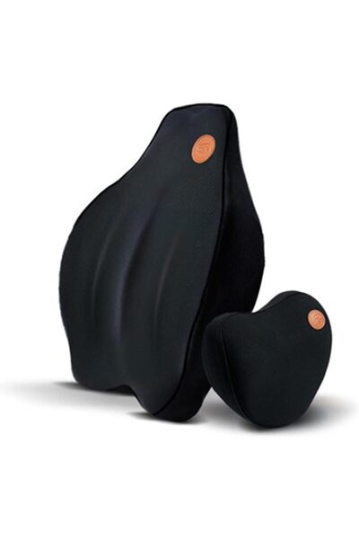 Arabest مجموعة وسائد الرقبة والظهر للسيارة، مناسبة لتخفيف آلام العضلات والتوت...