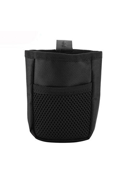 zola Sac portabil pentru hrană, impermeabil, negru, buzunar suplimentar, 13x4x9 cm