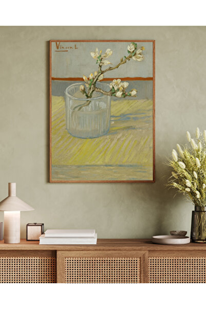 woodhomeworks Ένα τεμάχιο Διακόσμηση γραφείου σαλονιού ζωγραφική Vrynt