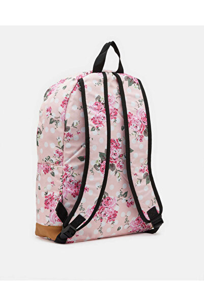 REDTAG Girls Pink Printed Backpack
