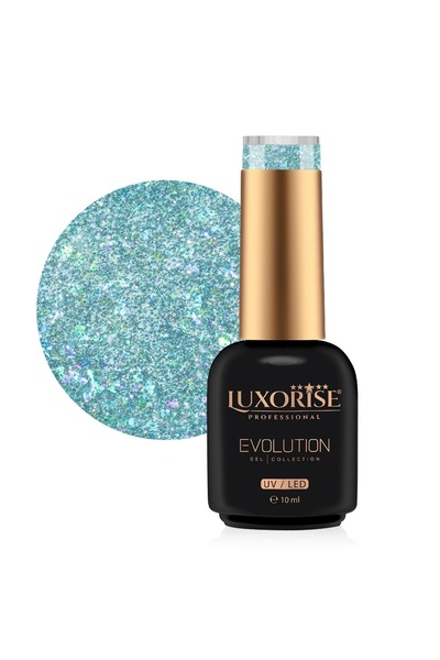 LUXORISE Semi-permanent nail polish Evolution, Fairy Glow - Frosty Halo 10ml
