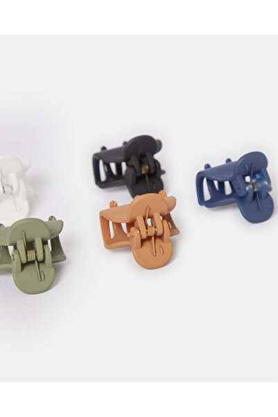 REDTAG Women Assorted Hair Claw Set (5Piece)