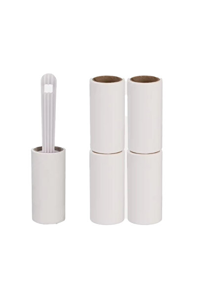 zola Clothes Clothes Cleaning Roll Set with 4 refills, white