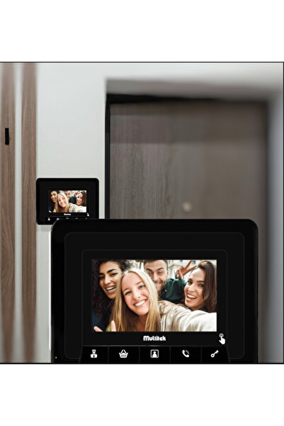 Multitek MB-45S SIYAH 4,3 INC MONITOR