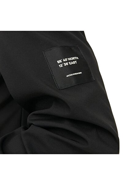 Jack & Jones Men's Jjebasıc Water Resistant Softshell Jacket 12236300 Black