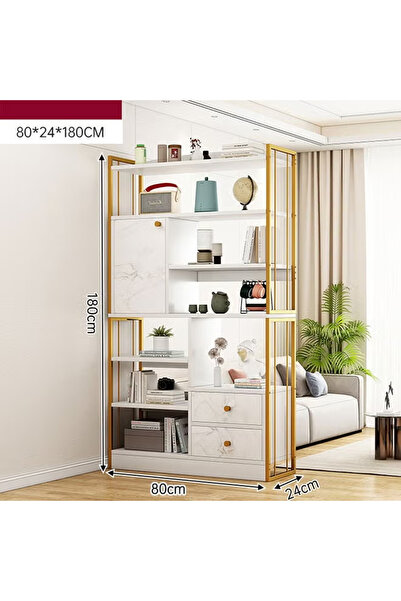 KEKE Multi-Layer Floor-Standing Bookshelf and Storage Rack