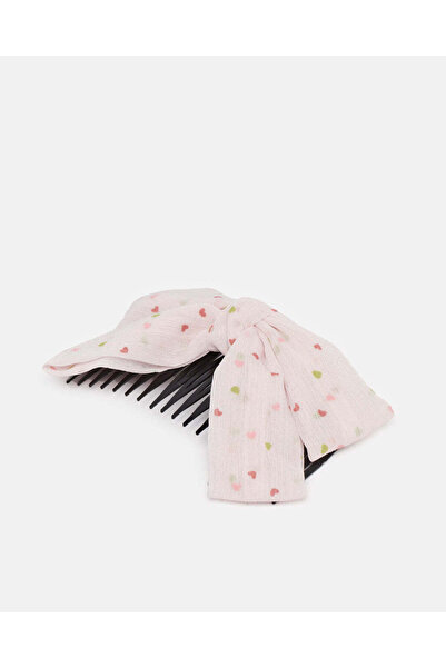 REDTAG Girls Ivory Printed Hair Clip