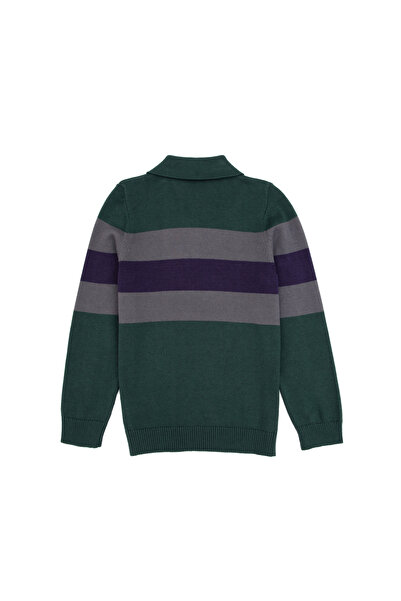 U.S. Polo Assn. Boy's Green Sweater 50315615-Vr054