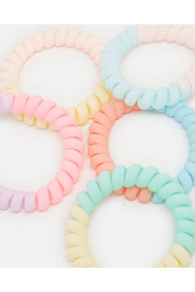 REDTAG Girls Assorted Hair Ring Set (5 Piece)