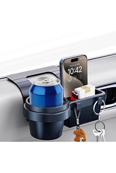 KASTWAVE Car Window Multifunctional Storage Organizer - Door Cup Holder & Phone/Bottle Storage