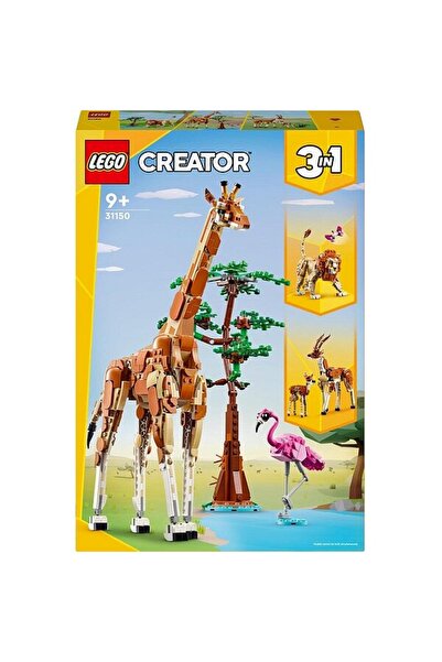 LEGO Creator 3in1 - Wild Safari Animals (31150), 9+ years, 780 pieces