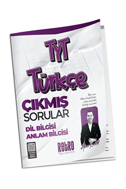 RETRO YAYINCILIK 2026 Model TYT TÜRKÇE ÇIKMIŞ SORULAR Retro Yayınları KARTAL