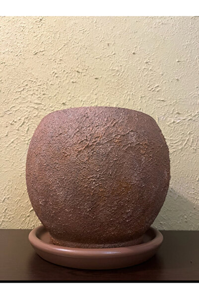 Home Toprak seramik el yapımı eskitme desen saksı