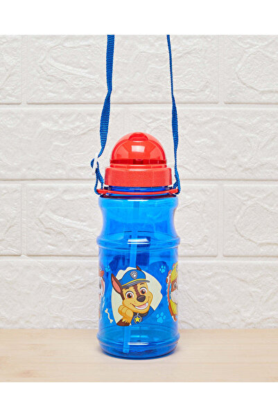 REDTAG Boys Blue Paw Patrol Transparent Water Bottle