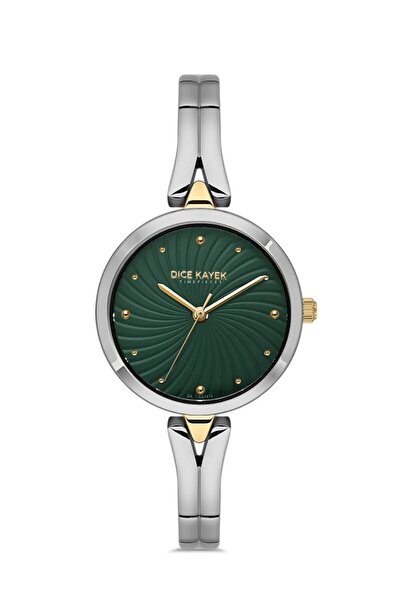 Dice Kayek Dk.1.Ag1414.04 Minimal Design 5 Atm Water Resistant Metallic Color Women's Wristwatch