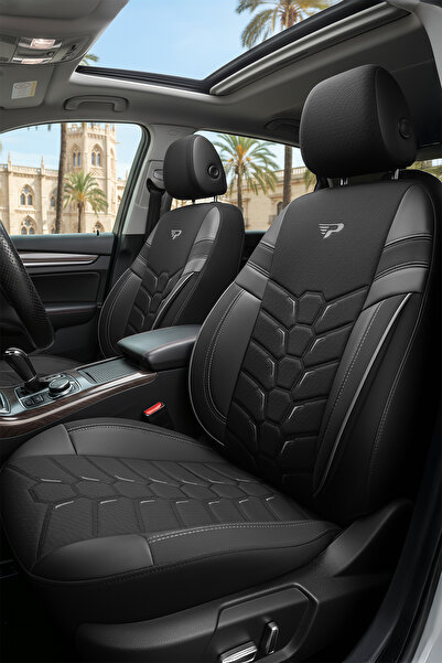 Panda Kılıf Panda Valencia Series Jacquard Fabric Car Seat Cover - Full Set