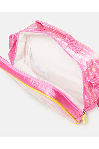 REDTAG Girls Pink Barbie Lunch Bag