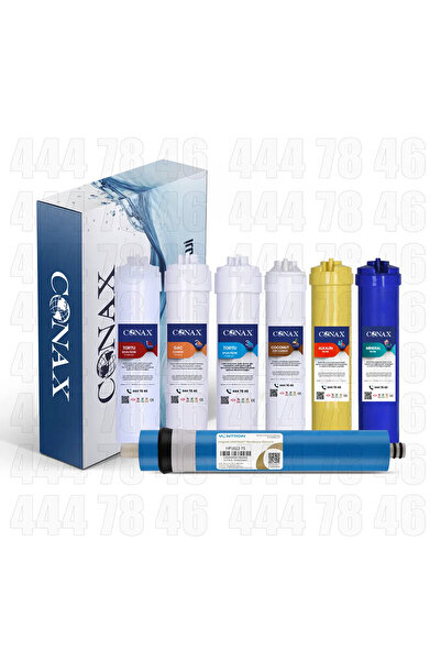 Conax Inline 7 Aşama – Vontron Membran Orijinal Filtre Seti